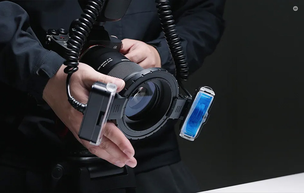 Godox MF-T76N kétfejű makróvaku Nikon fényképezőgépekhez-1