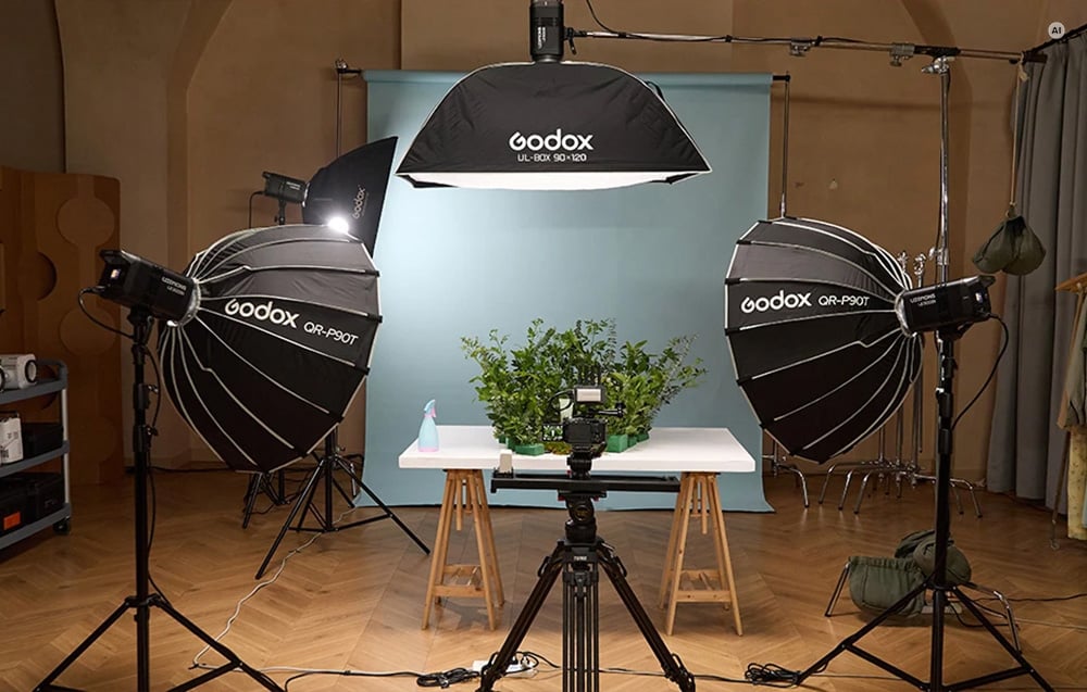 Godox Litemons LE300Bi 320 W-os kétszínű LED-lámpa-4