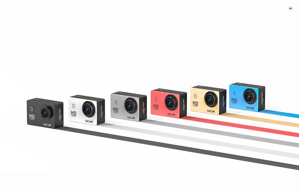 SJCAM SJ4000 akciókamera vízálló tokkal-11