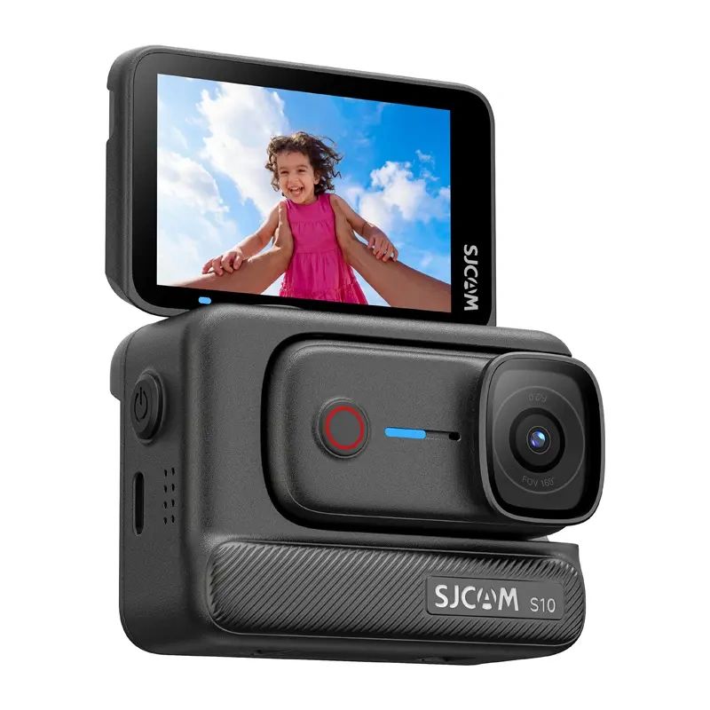 SJCAM S10 4K akciókamera Boost Pod modullal, 64 GB, fekete-15