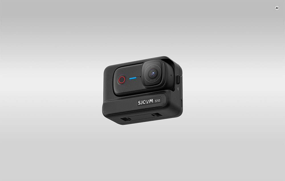 SJCAM S10 4K akciókamera Boost Pod modullal, 64 GB, fekete-3