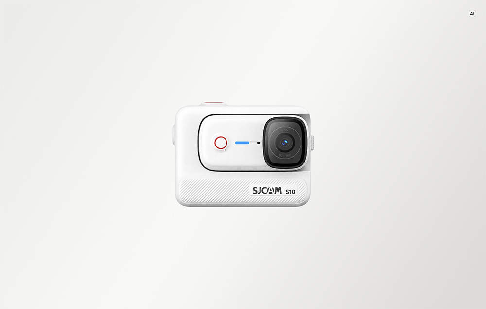 SJCAM S10 64 GB-os fehér akciókamera Boost Pod modullal-4