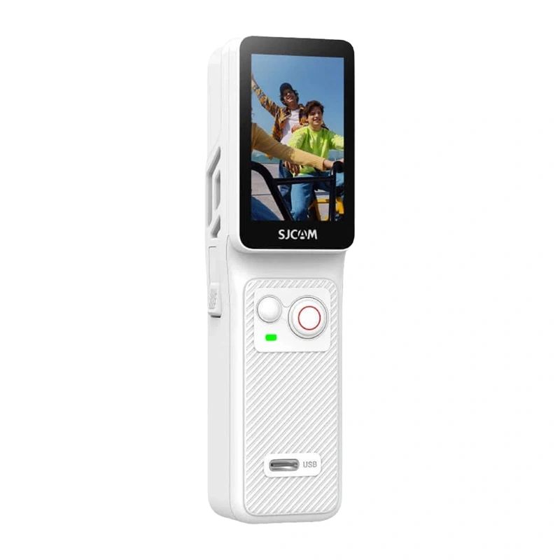 SJCAM C400 fehér 4K akciókamera vezeték nélküli vezérlővel-0