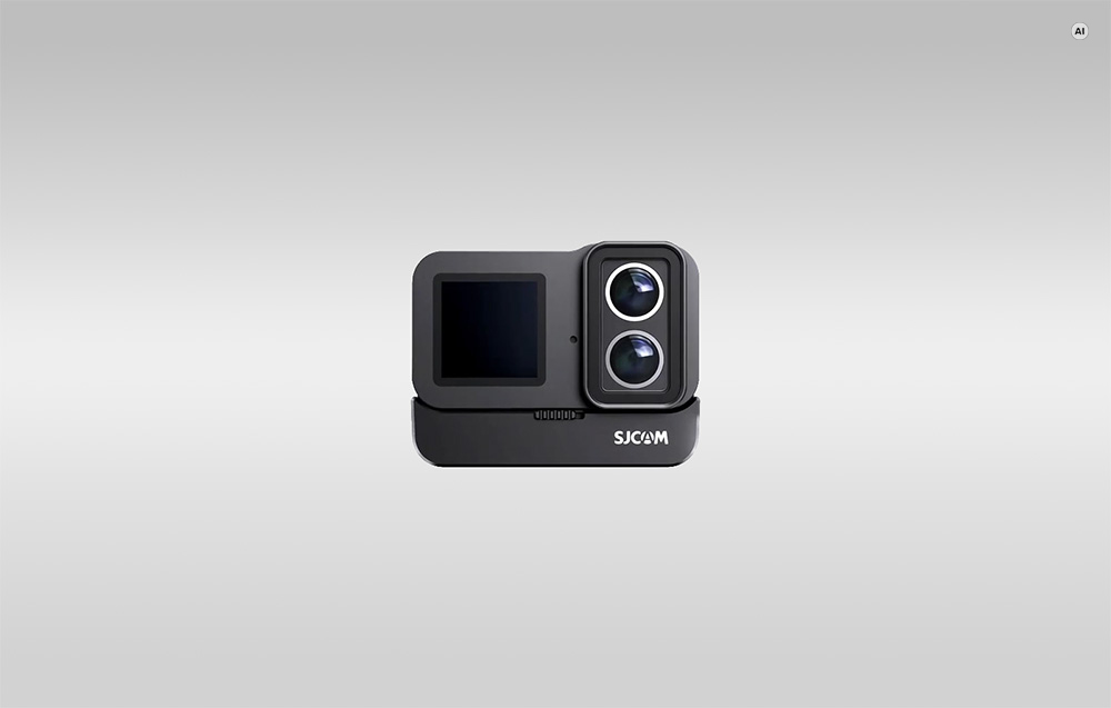 SJCAM SJ20 akciókamera akkumulátoros szelfibottal-12