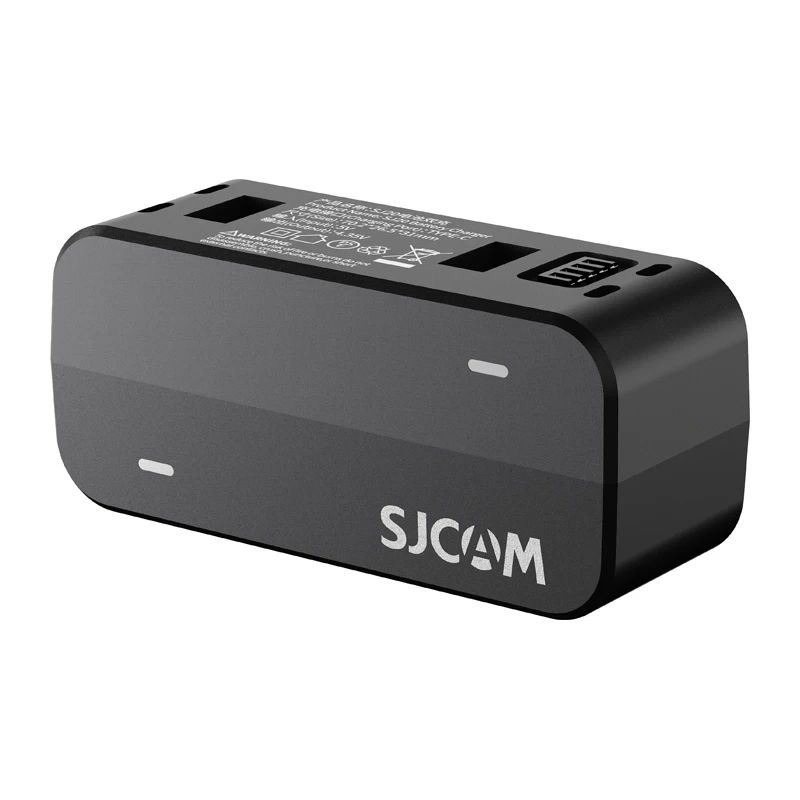 SJCAM SJ20 kétcsatornás akkumulátortöltő, fekete-0