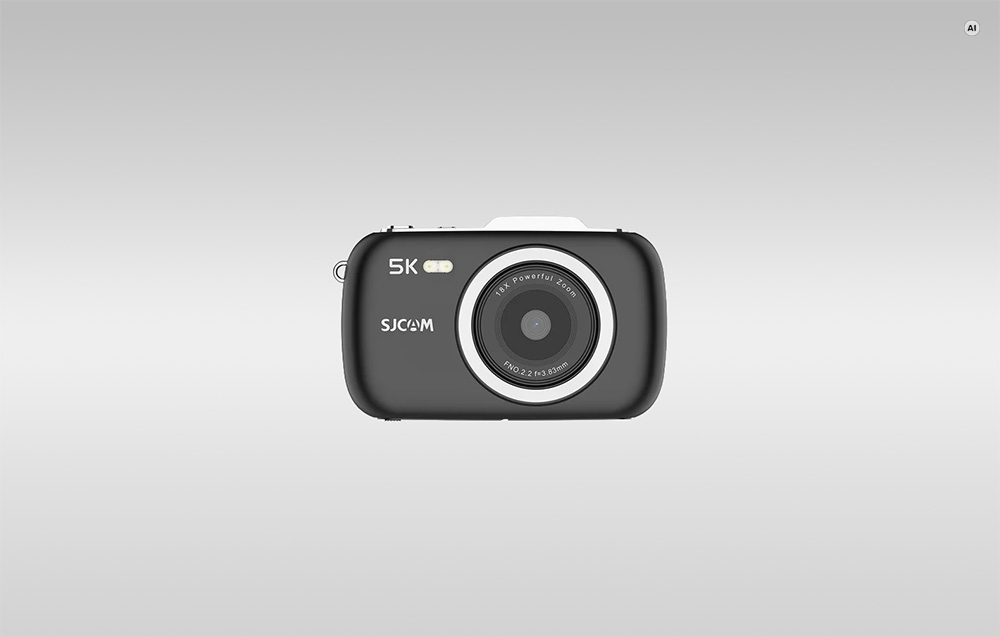 SJCAM ZV100 vlogkamera, fekete-3