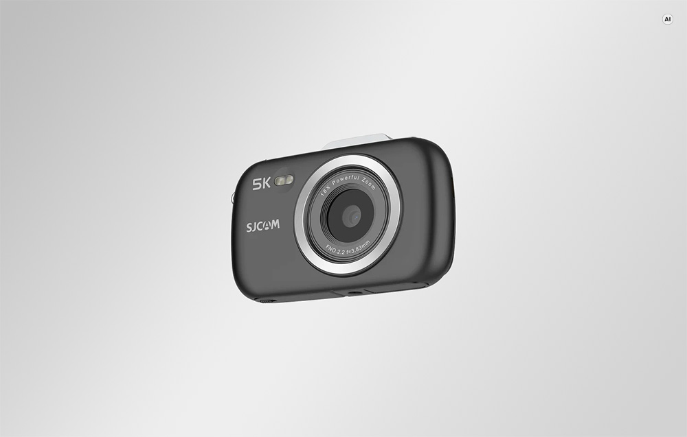 SJCAM ZV100 vlogkamera, fehér-2