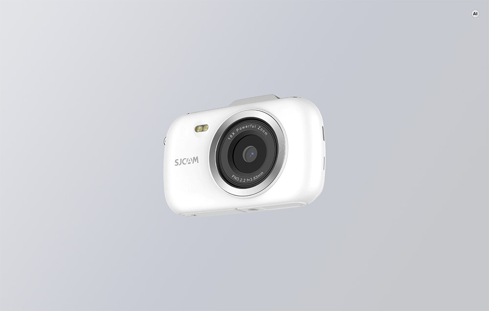 SJCAM ZV100 vlogkamera, fehér-5