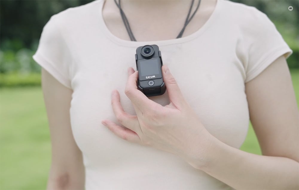 SJCAM C400 Pocket fekete 4K akciókamera-4