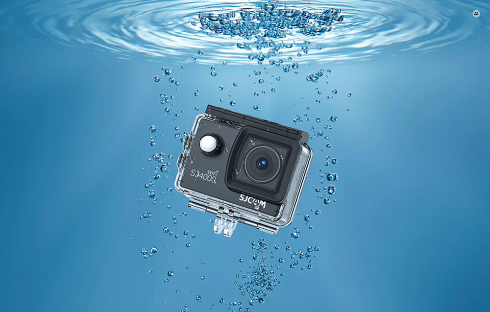 SJCAM SJ4000 Wi-Fi 4K akciókamera vízálló tokkal-9