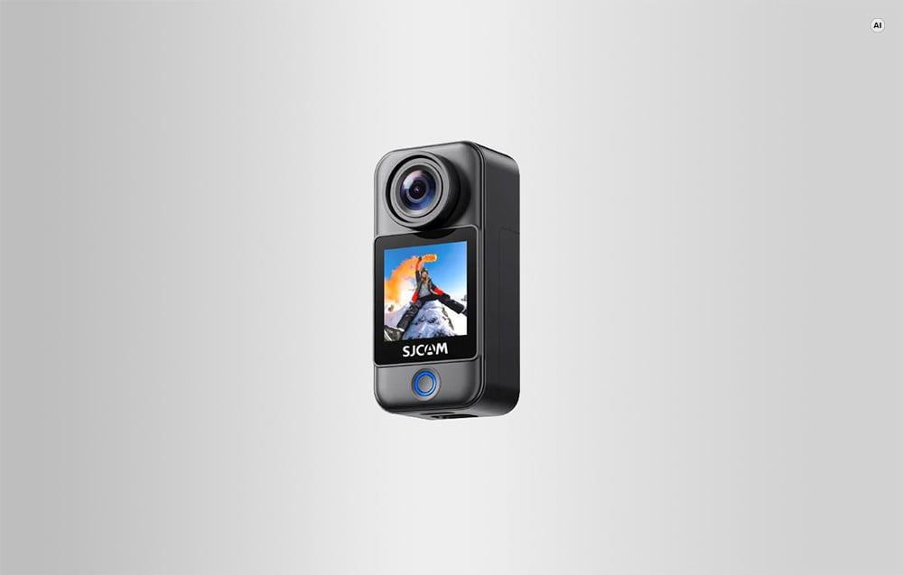 SJCAM C300 Pocket fekete 4K akciókamera-2