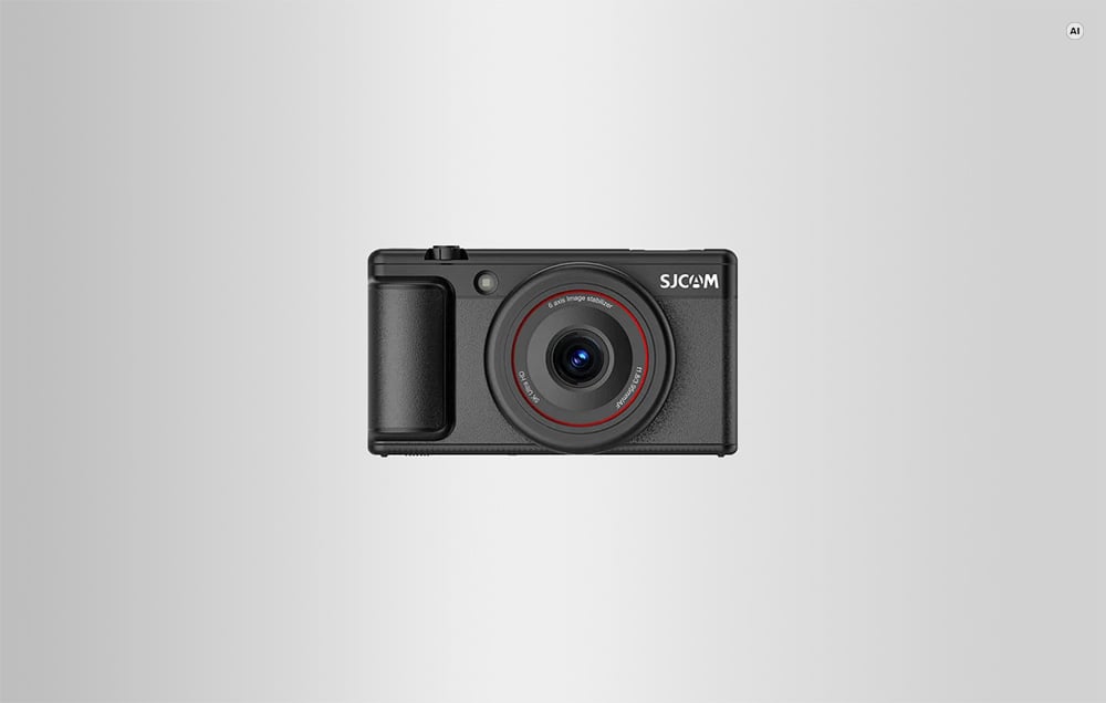 SJCAM ZV200 vlogkamera, fekete-2