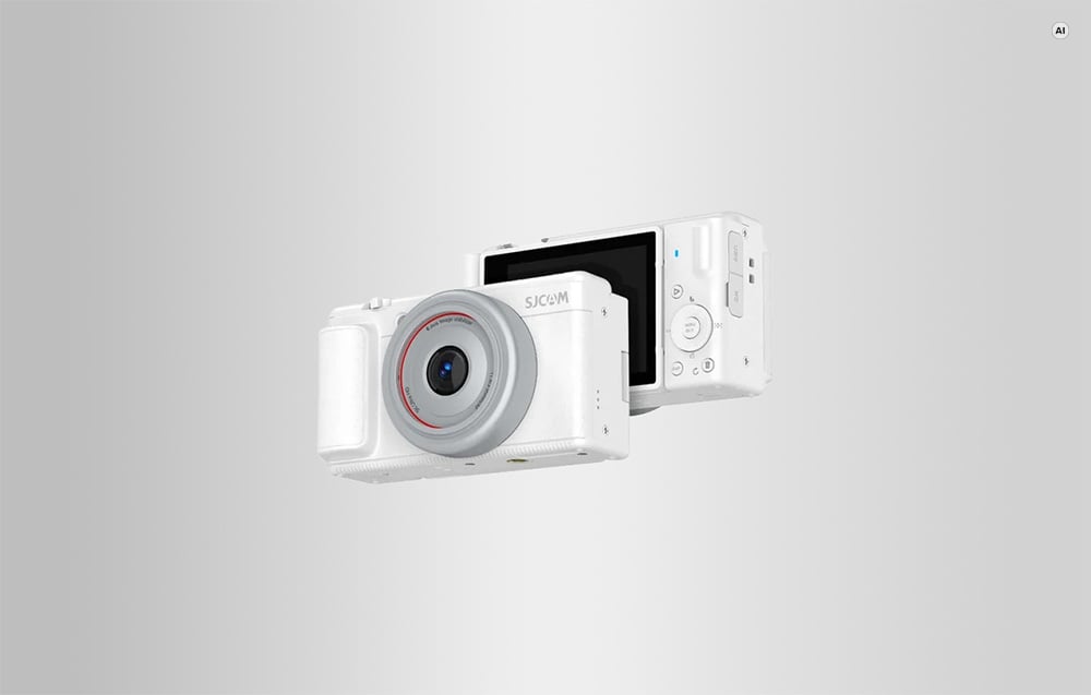 SJCAM ZV200 vlogkamera, fekete-3