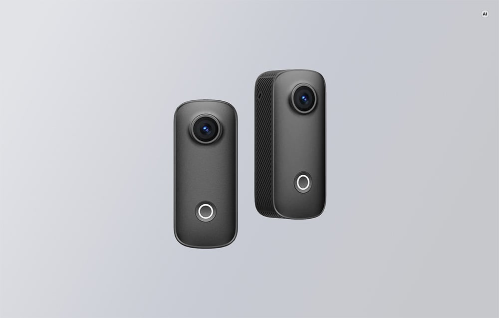 SJCAM C100PRO 4K akciókamera mágneses rögzítéssel-4