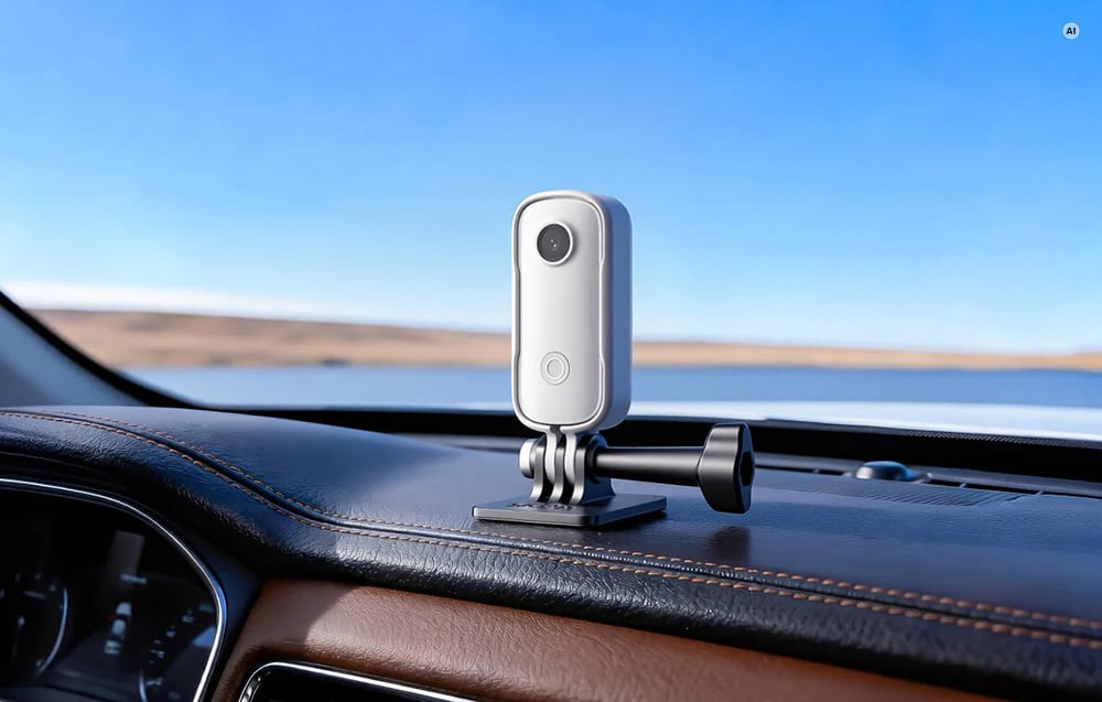 SJCAM C100PRO 4K akciókamera mágneses rögzítéssel-7