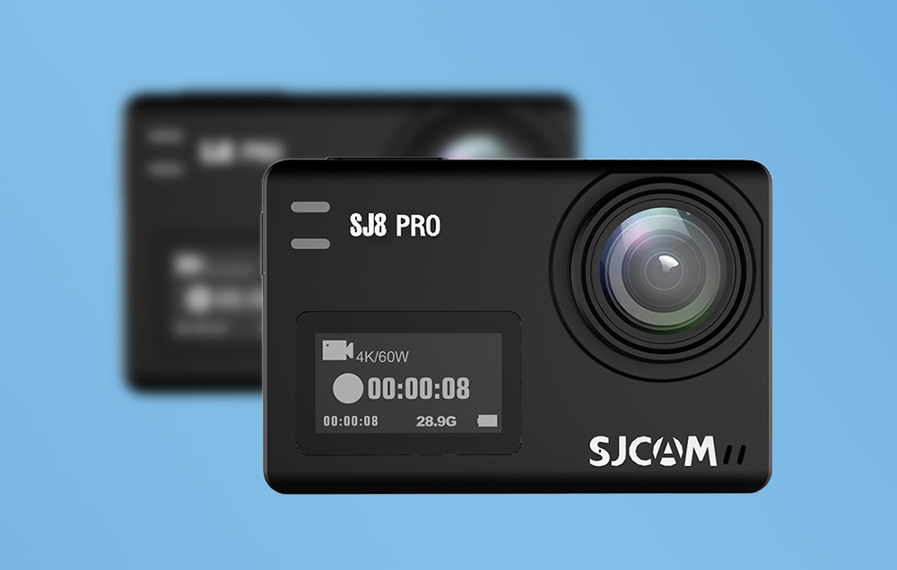 SJCAM SJ8 Pro akciókamera 4K videófelvétellel és vízálló tokkal-8