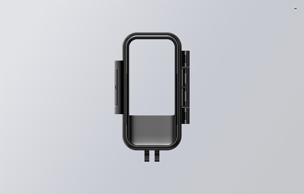 SJCAM C300 POCKET fekete rögzítőkeret-2
