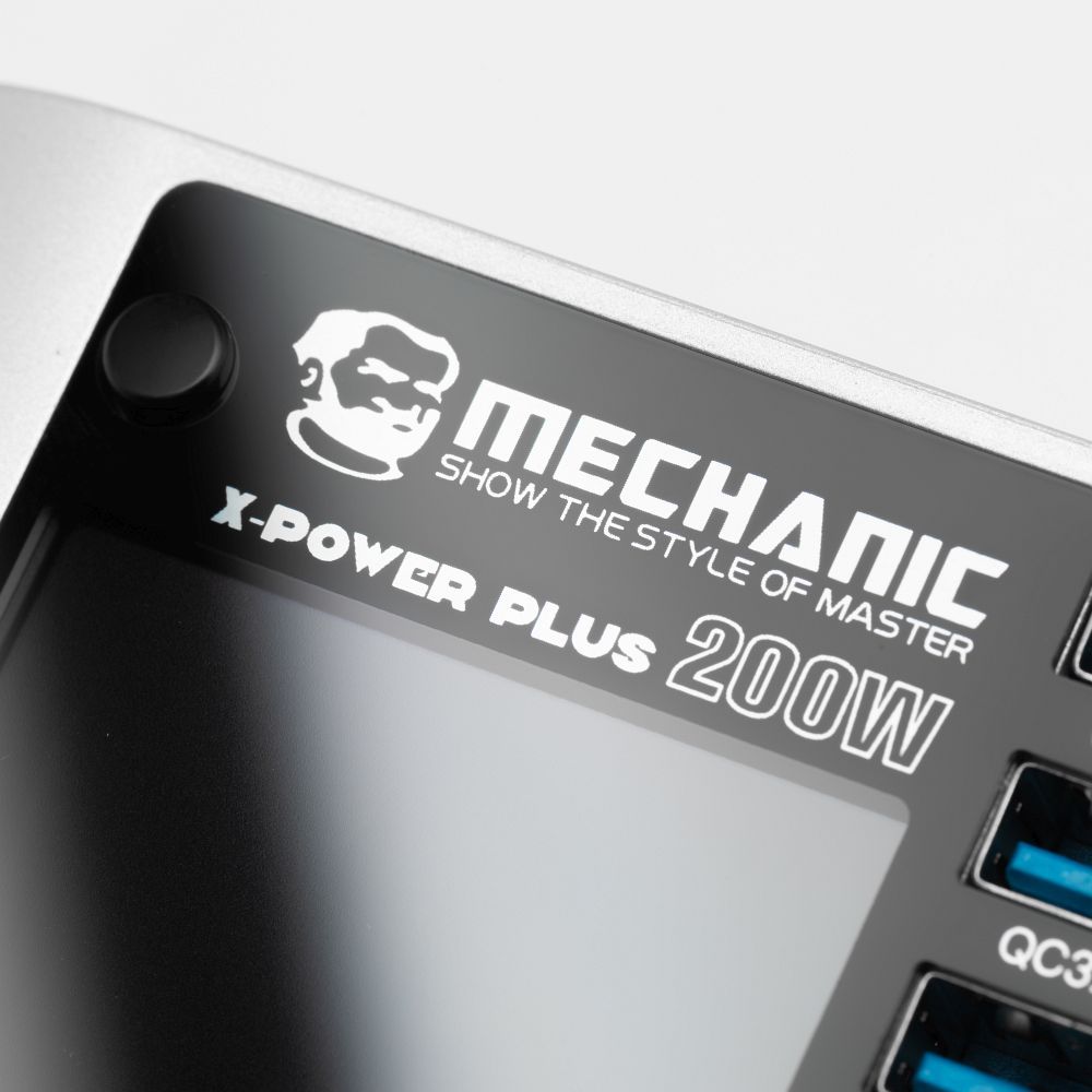 MECHANIC X-Power PLUS 200 W-os egyenáramú tápegység indukcióval 10db usb porttal-5