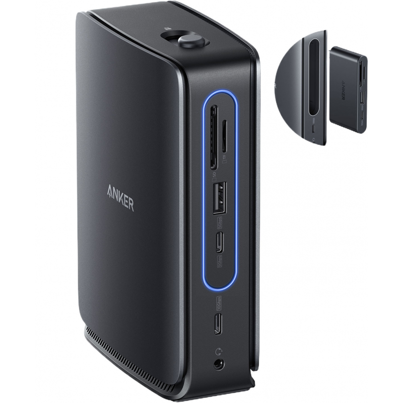 Anker 13in1 multifunkciós dokkolóállomás, szürke – A83C3311-11