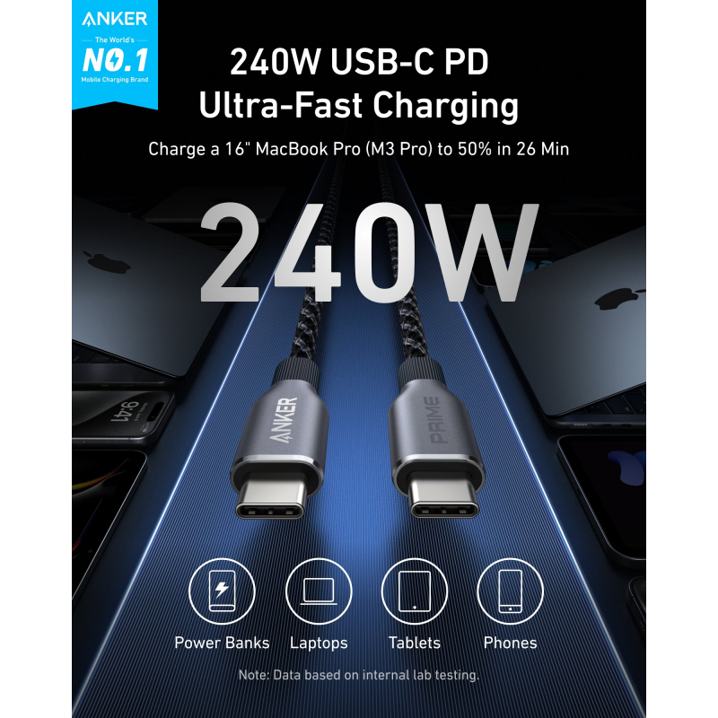 Anker 13in1 multifunkciós dokkolóállomás, szürke – A83C3311-3