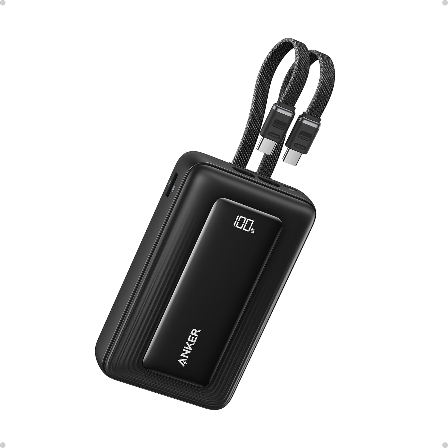 Anker Zolo 20 000 mAh külső akkumulátor, 30 W, QC és PD, fekete (A1681012)-0