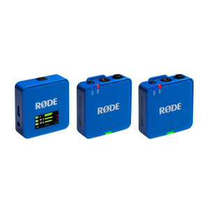 RØDE Wireless GO GEN3 két csatornás vezeték nélküli mikrofon rendszer, koblatkék
