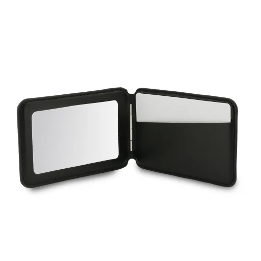 Guess PU 4G Mirror MagSafe Kártyatartó Állvány Fekete - 6