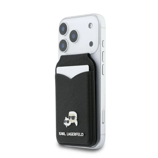 Karl Lagerfeld Mirror MagSafe Kártyatartó Állvány Fekete - 2