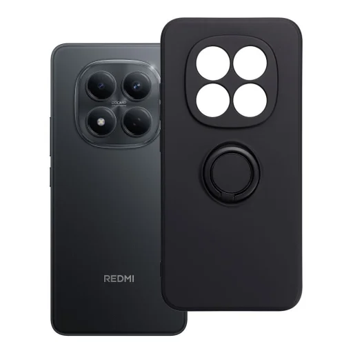Xiaomi Redmi Note 15 Pro 5G silikónový obal s prsteňom čierny - 10