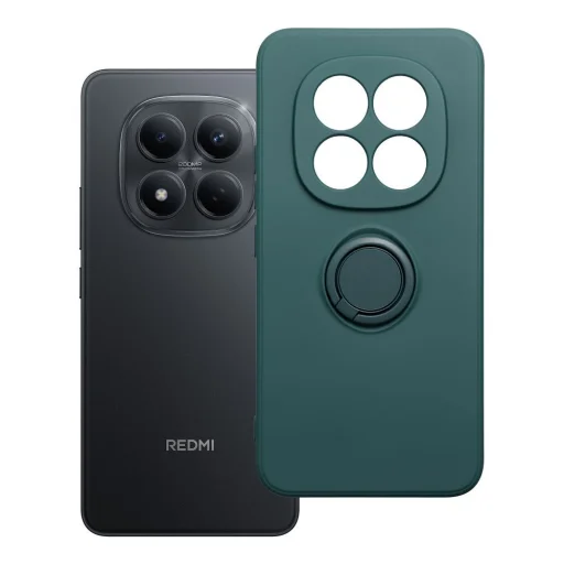 Xiaomi Redmi Note 15 Pro Plus 5G silikónové puzdro s krúžkom zelené - 9
