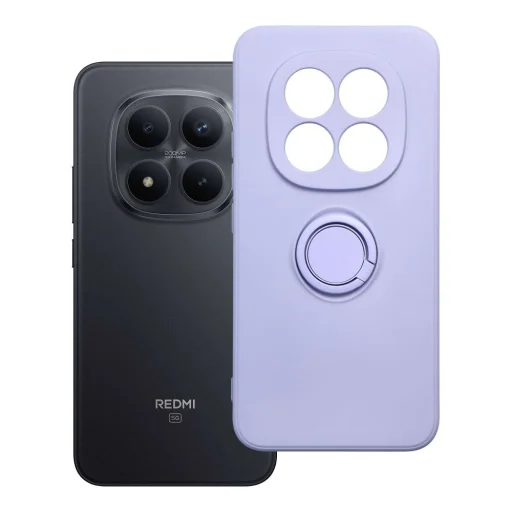 Xiaomi Redmi Note 15 Pro Plus 5G puzdro silikónové s krúžkom fialové - 9
