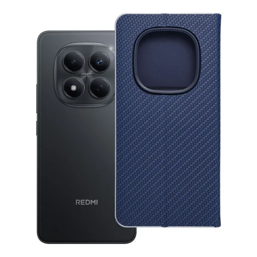 Xiaomi Redmi Note 15 Pro 5G obal LUNA Book Carbon modrý - 13
