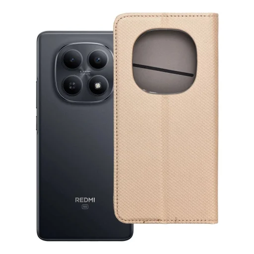 Xiaomi Redmi Note 15 Pro Plus 5G SMART CASE knižkové puzdro zlaté - 7
