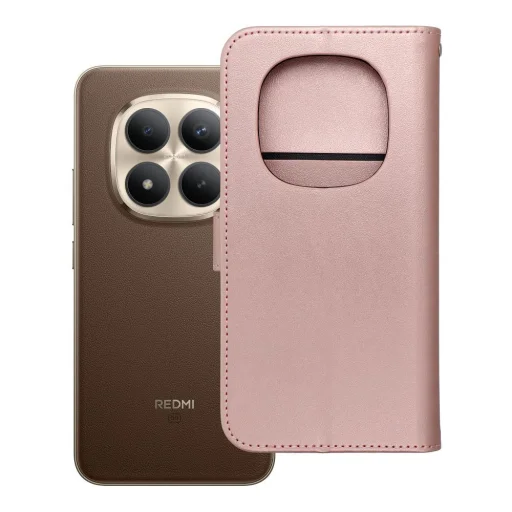 Xiaomi Redmi Note 15 Pro+ Plus 5G MEZZO könyvtok álomfogó rózsaarany tok - 5