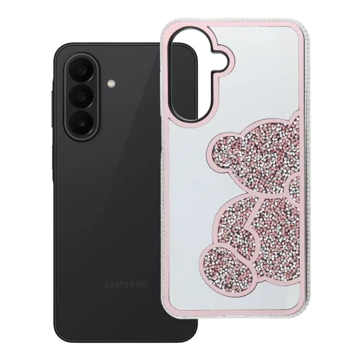 Samsung Galaxy A27 obal Medvedík obal ružový - 6