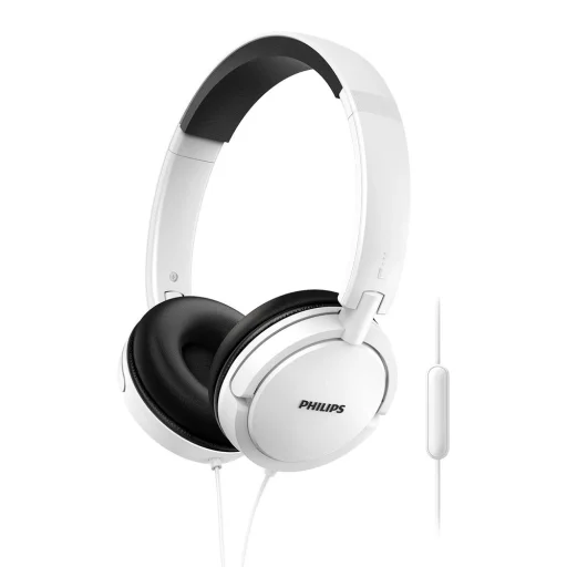 Vezetékes fejhallgató jack 3,5mm PHILIPS SHL5030WT fehér - 1