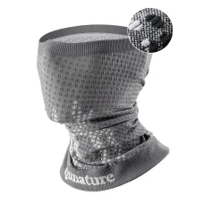 Qunature 11230014001 ski scarf, sports bandana, universal size - gray