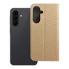 Samsung Galaxy A37 SENSITIVE knižkové puzdro zlaté thumbnail