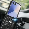 Slide Camera Armor tok Samsung Galaxy Z Flip 7 Fekete thumbnail