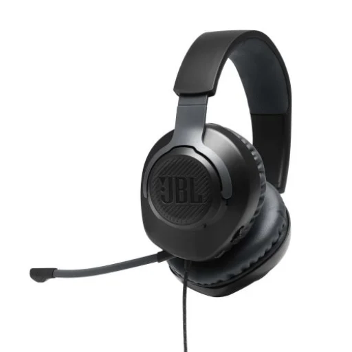 JBL Quantum 100 Vezetékes On-Ear Gaming Fejhallgató mikrofonnal Fekete EU - 2