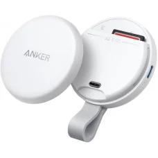 Anker MagGo USB-C kártyaolvasó, Apple iPhone USB-C, SD - microSD, Fehér A83D1G21