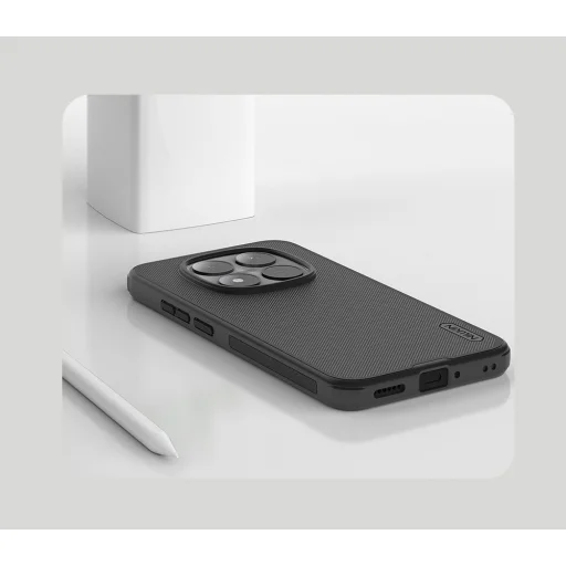 Nillkin Super Frosted PRO hátlap tok Xiaomi Redmi Note 15 Pro 5G fekete tok - 6