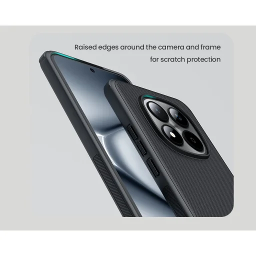 Nillkin Super Frosted PRO hátlapi tok Xiaomi Redmi Note 15 Pro+ 5G fekete tok - 5