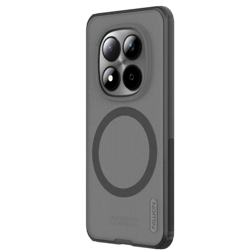 Nillkin Super Frosted PRO Mágneses Tok Xiaomi Redmi Note 15 Pro 5G-hez Átlátszó Fekete - 2