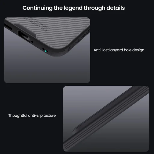 Nillkin CamShield PRO tok Xiaomi Redmi Note 15 Pro 5G Transparent Black - 6