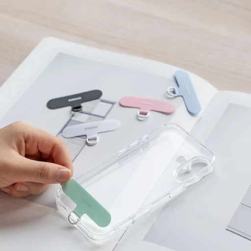 Rinkge Holder & Puffer kézi pánt Rózsaszín Virágos - 6