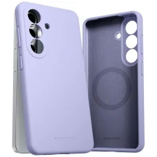 Samsung Galaxy S26 tok Mercury Pure Magsafe szilikon tok levendula szürke