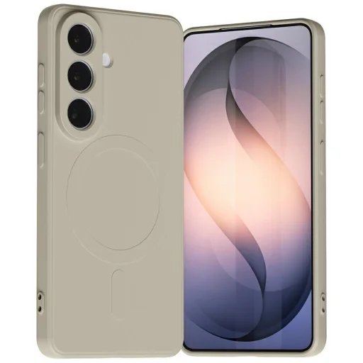 Samsung Galaxy S26 Mercury Semi-Silicone MagSafe kőszínű tok - 1