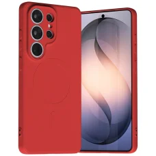 Samsung Galaxy S26 Ultra Mercury Semi-Silicone MagSafe piros tok