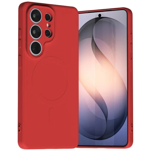 Samsung Galaxy S26 Ultra Mercury Semi-Silicone MagSafe piros tok - 1